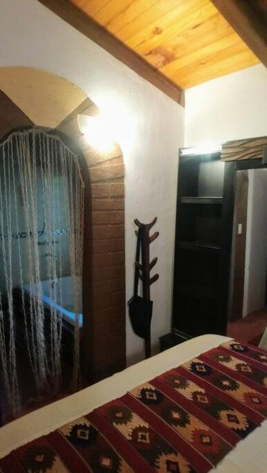 Cabana Con Banera Y Chimeneas En Puesta De Sol El Pacifico Dış mekan fotoğraf