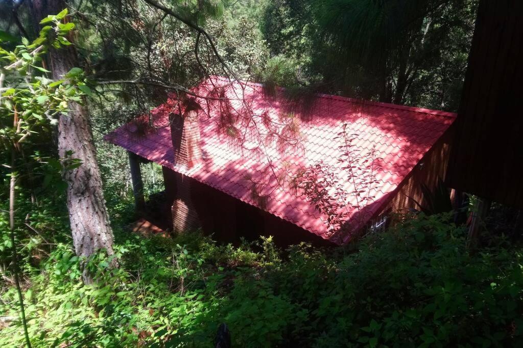 Cabana Con Banera Y Chimeneas En Puesta De Sol El Pacifico Dış mekan fotoğraf