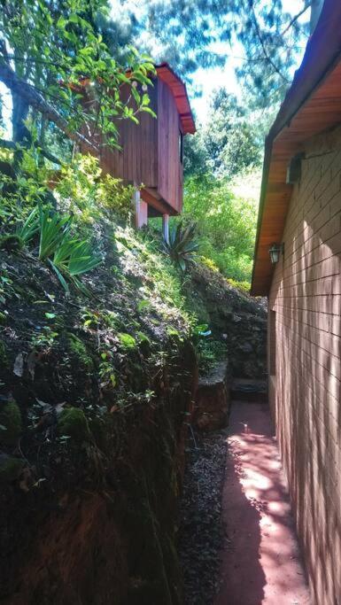 Cabana Con Banera Y Chimeneas En Puesta De Sol El Pacifico Dış mekan fotoğraf